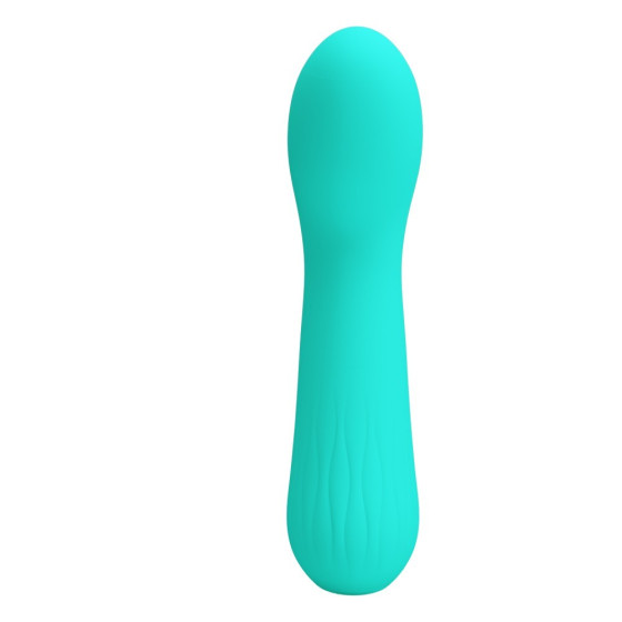 Vibrator punct G Pretty Love Faun verde 15 cm