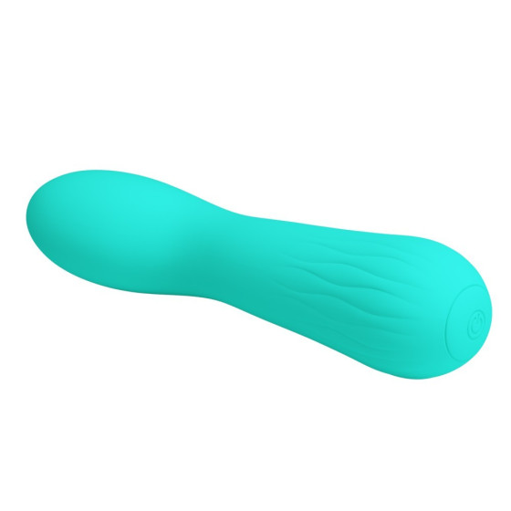 Vibrator punct G Pretty Love Faun verde 15 cm