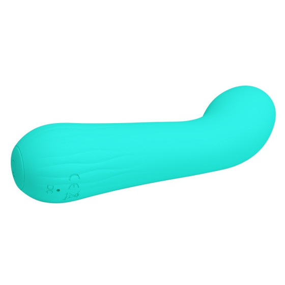 Vibrator punct G Pretty Love Faun verde 15 cm