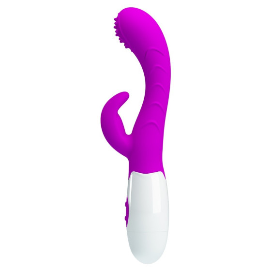 Vibrator rotativ rabbit 7 functii Pretty Love Bruno 20 cm