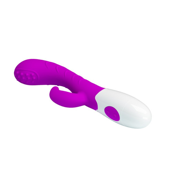 Vibrator rotativ rabbit 7 functii Pretty Love Bruno 20 cm
