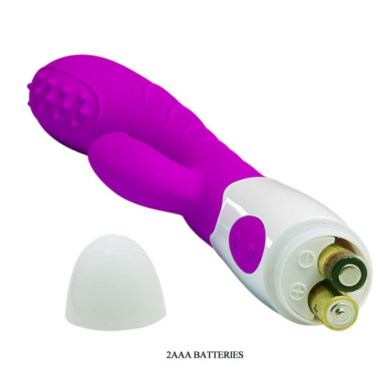 Vibrator rotativ rabbit 7 functii Pretty Love Bruno 20 cm