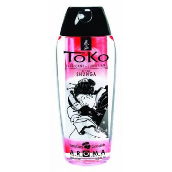 Lubrifiant pe baza de apa Toko Shunga Blazing Cherry 165 ml