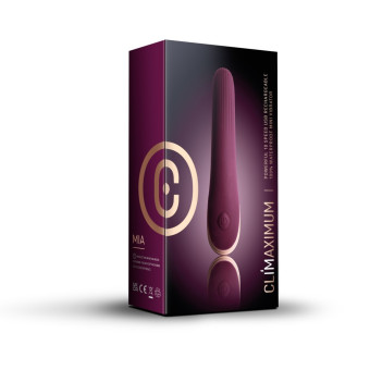 Vibrator vagin si clitoris Rocks-off Climaximum Mia violet 13,1 cm