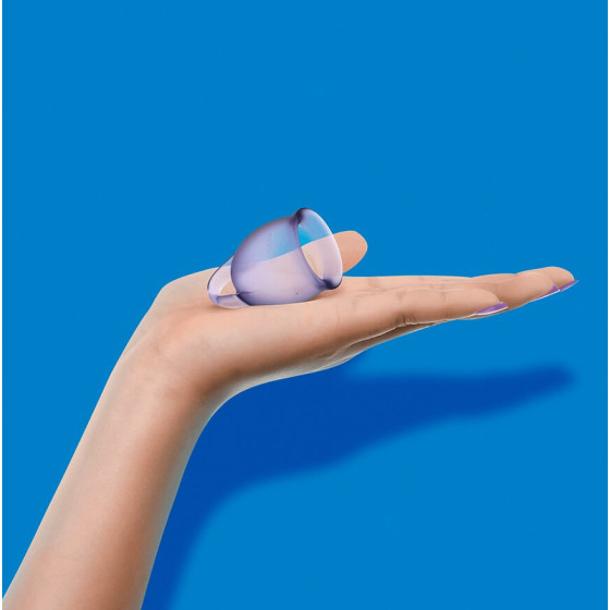 Set 2 cupe menstruale silicon Satisfyer Feel Confident mov 15 si 20 ml