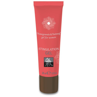 Gel stimulator pentru femei Shiatsu rodie si nucsoara 30 ml
