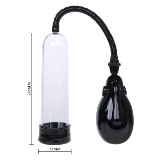 Pompa automata cu vibratii pentru marire penis 24,5 cm