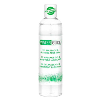 Lubrifiant si gel masaj 2 in 1 Waterglide aloe vera 300 ml