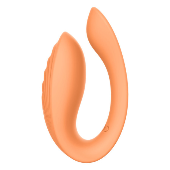 Vibrator pentru cupluri RC Glam portocaliu 8.5 cm