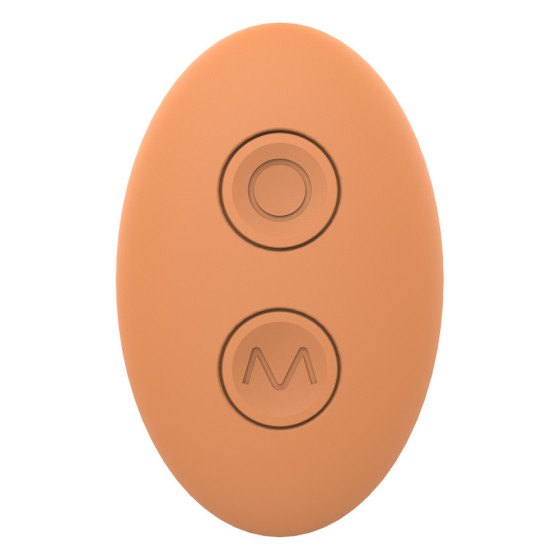 Vibrator pentru cupluri RC Glam portocaliu 8.5 cm
