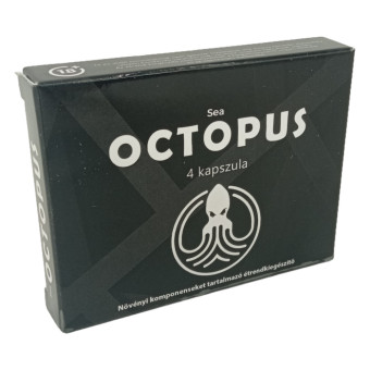Capsule pentru potenta Octopus 4 buc