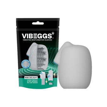 Manson masturbator cu vibratii Vibeggs Ribs Delight