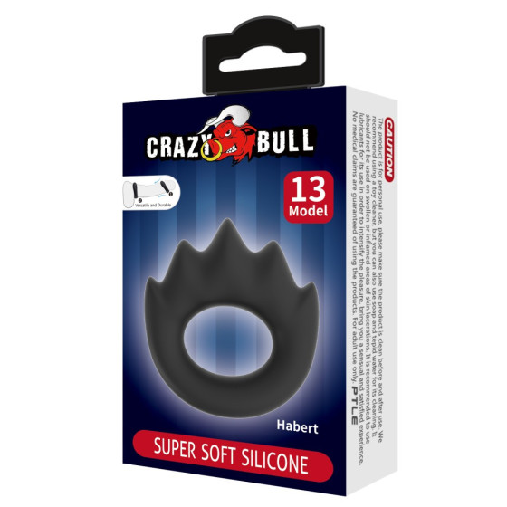 Inel din silicon pentru penis Crazy Bull Habert