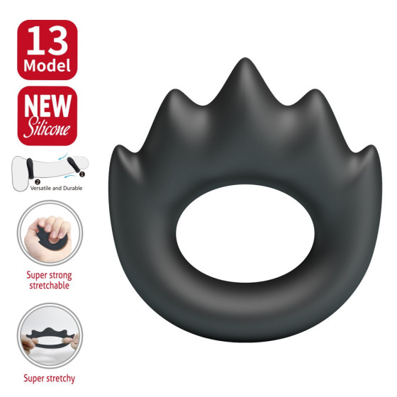 Inel din silicon pentru penis Crazy Bull Habert