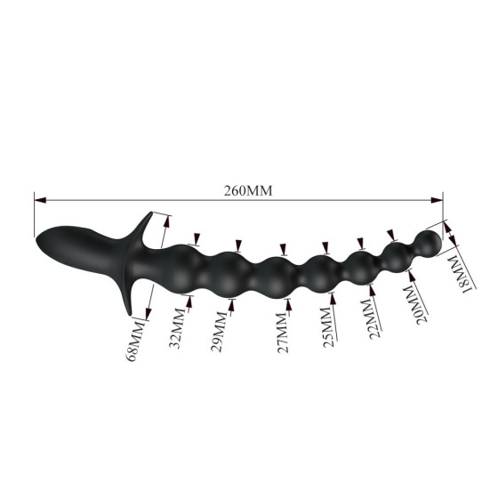 Vibrator anal 10 functii Pretty Love Rigdon