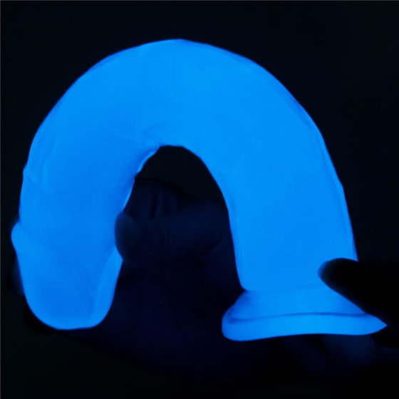 Dildo cu ventuza Lovetoy Lumino Play Glow in the Dark 21 cm