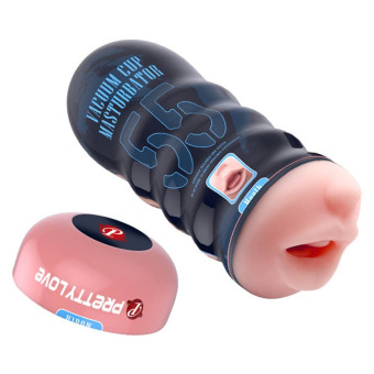 Masturbator cu vacuum Pretty Love Mouth