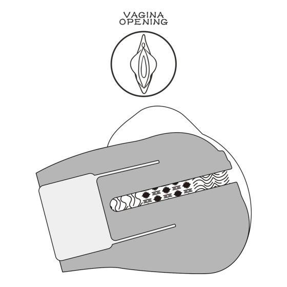 Masturbator bust cu vibratii dublu Lovetoy Streetgirl Pulse Box Maro II