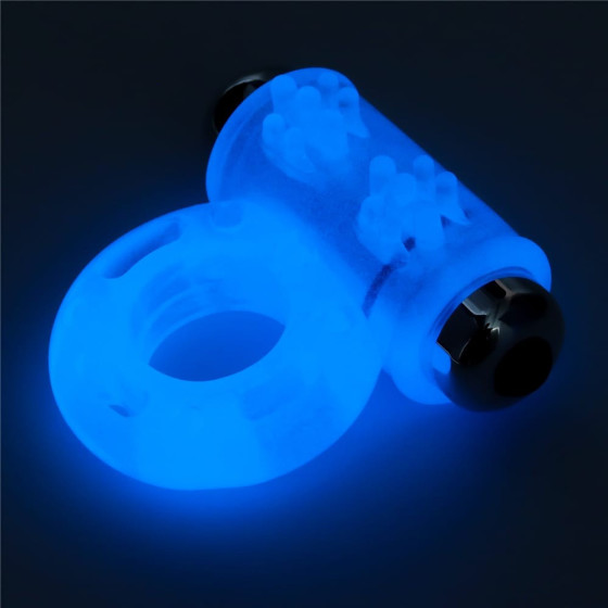 Inel cu vibratii pentru penis Lovetoy Lumino Play 2