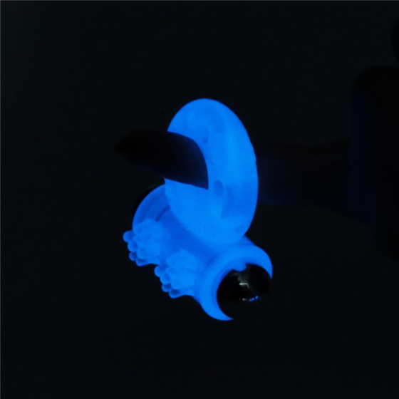 Inel cu vibratii pentru penis Lovetoy Lumino Play 2