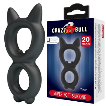 Inel dublu pentru penis Crazy Bull Toran