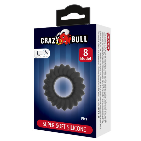 Inel din silicon pentru penis Crazy Bull Fitz