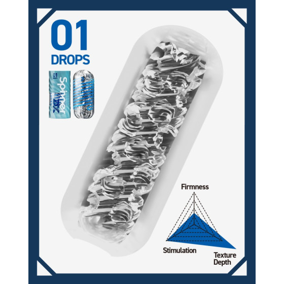 Masturbator Tenga Spinner DX 01 Drops
