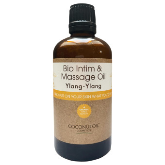 Ulei masaj si lubrifiant comestibil 6 in 1 Ylang-Ylang Coconut Oil 80 ml