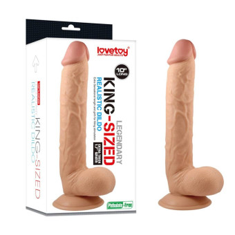 Dildo realistic cu ventuza Lovetoy Legendary 25,5 cm