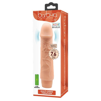 Vibrator realist multispeed Barbara Jeff 19,5 cm