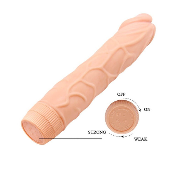 Vibrator realist multispeed Barbara Bob 22,5 cm