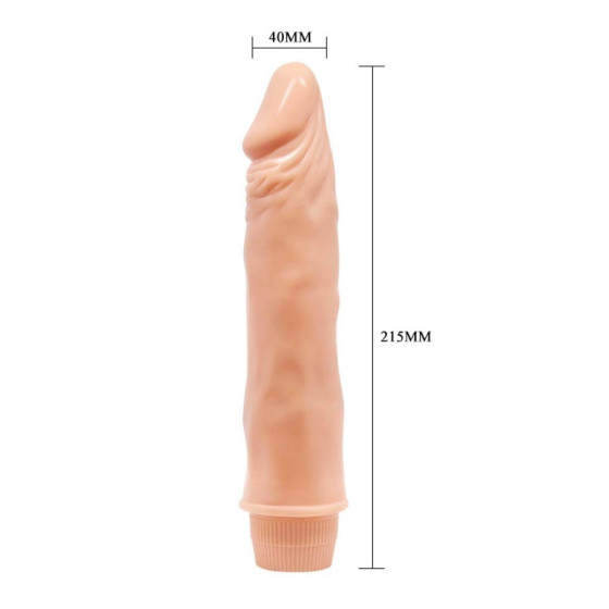 Vibrator realist multispeed Barbara Dwarf 21,5 cm