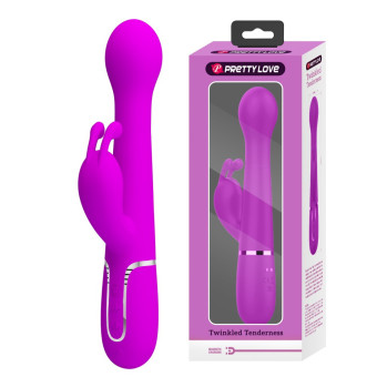 Vibrator rabbit Pretty Love Dejon Twinkled Tenderness violet