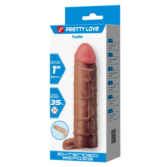 Manson pentru penis Pretty Love Kaile 15 cm