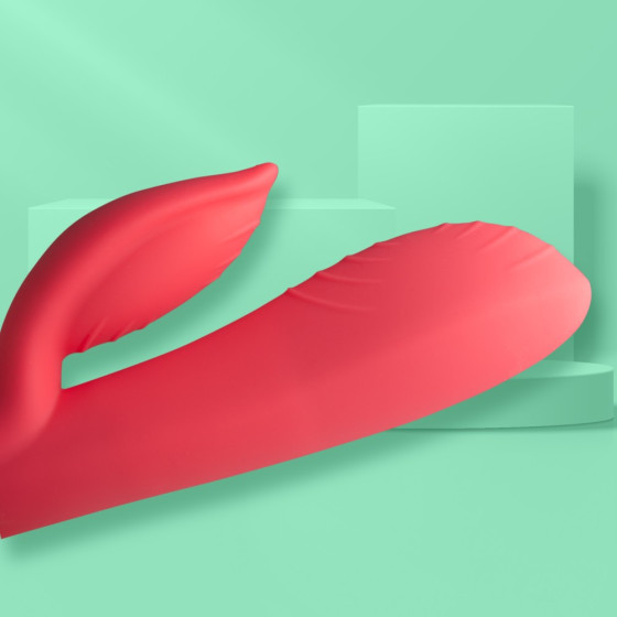 Vibrator rabbit + inel vibrator pentru penis Rocks-off Love Me