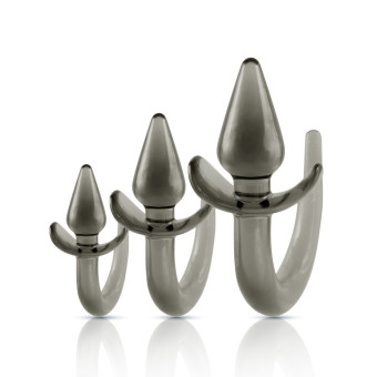Set 3 dopuri anale NMC Black Axinite