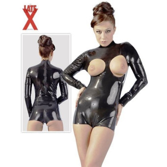 Dress latex open