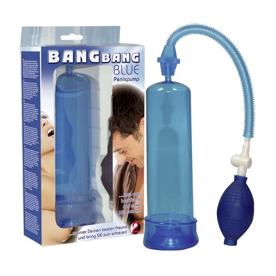 Bang Bang Blue Penis pump blue 