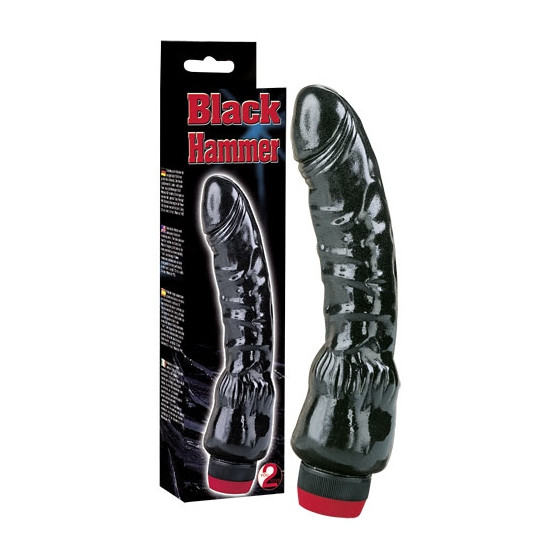 Vibrator Black Hammer 22cm