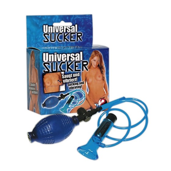 Pompa clitoridiana cu vacuum si vibratii Universal Sucker